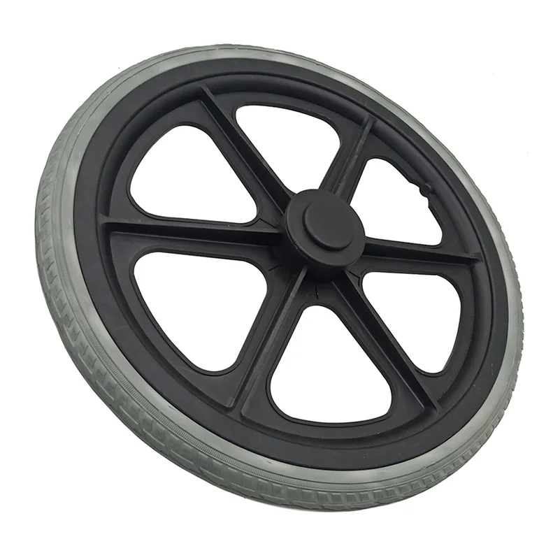 16 Inch Wheelchair Accessories Rear Wheel Tire  16x1.75 Solid Tire Wheelchair Wheel Rear Large Wheel Pneumatic Tire