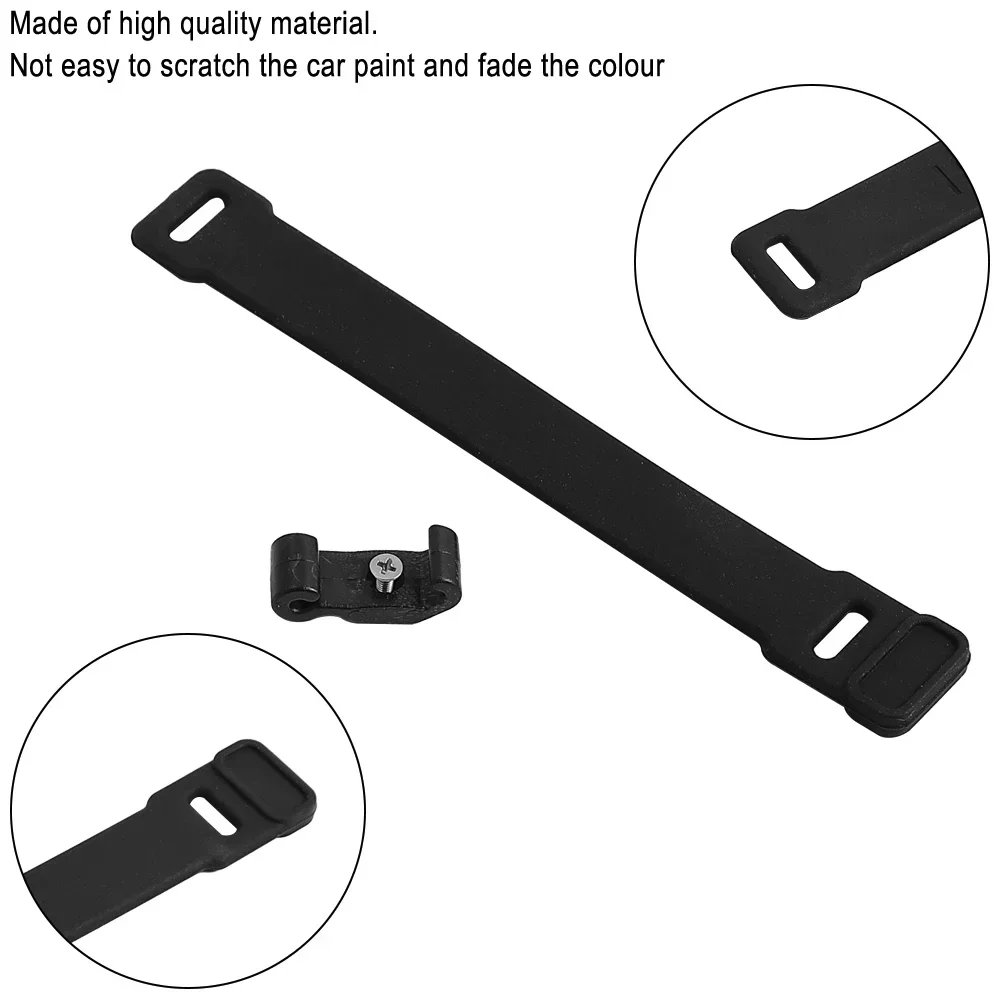 For INOKIM OXO OX Electric Scooter To Wrap Around Folding Joint Rubber Strap Security Band Safety Locking Belt with Hook Bracket view 2