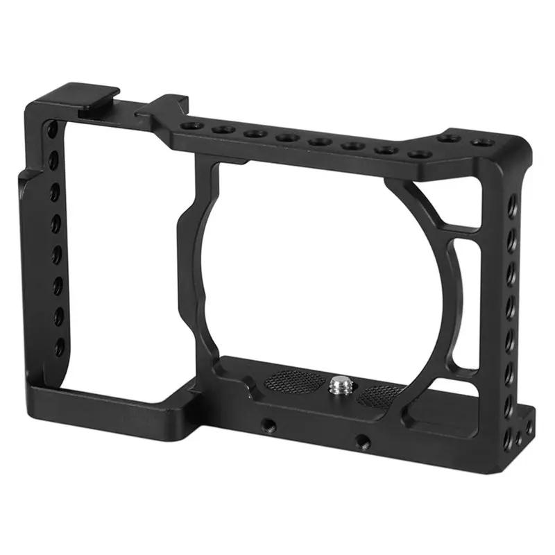

FEDI-Camera Cage For Sony A6000, A6300, A6400, A6500 SLR Cameras Aluminum Alloy Material Corrosion Resistant Sturdy & Durable