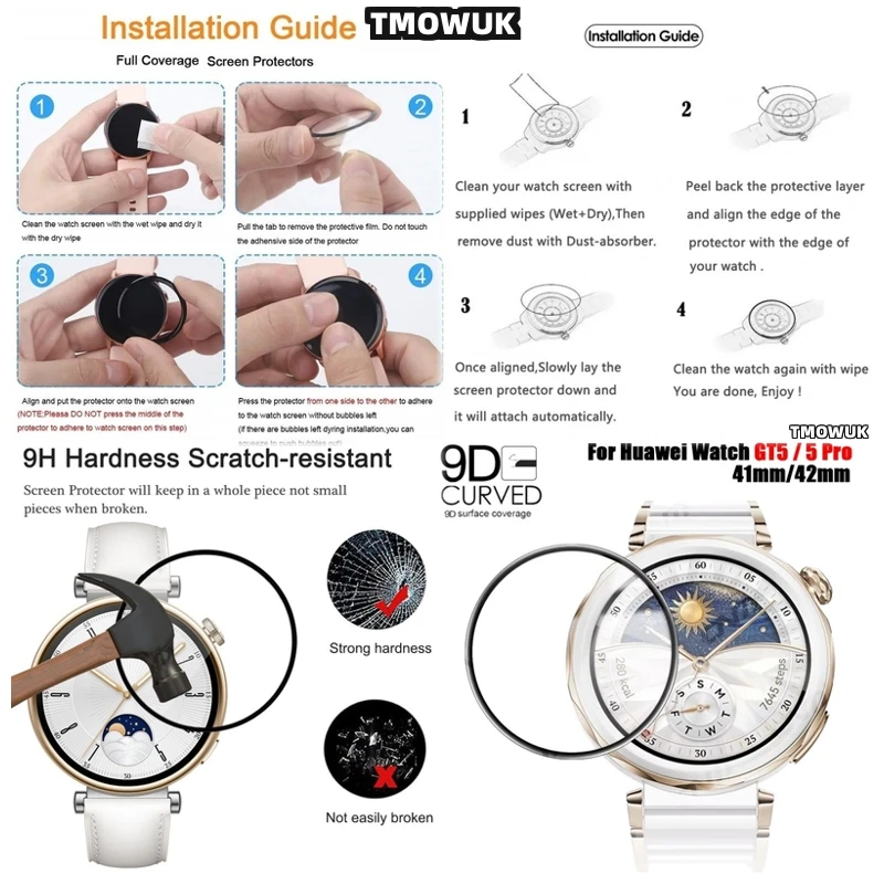 

For Huawei Watch GT4 46mm GT5 41mm Watch5 46mm Watch5 42mm Long-lasting Durability