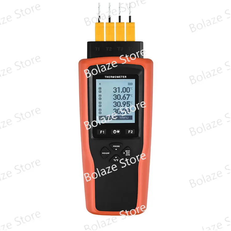 

YET-640X Thermocouple Data Logger 4 Channels Digital Thermometer