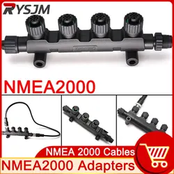 CX5005 NMEA2000 Adapters NMEA 2000 Cables Sockets Multifunction Converter Connect Up to 5 Cables Lines Connector CX5003 Boat