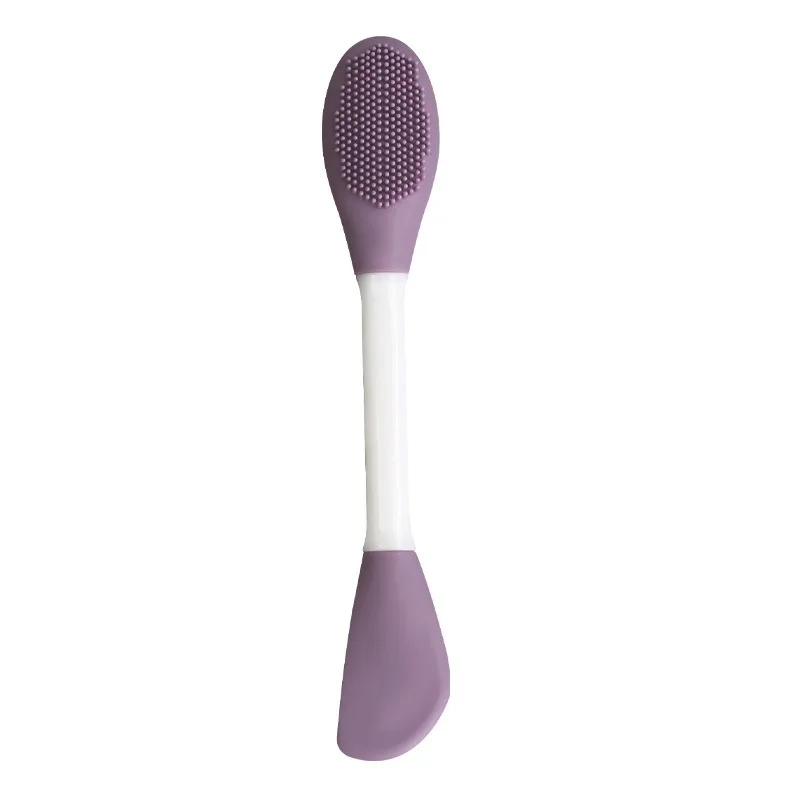 Dual Head Facial Mask Brush with Massage Cleaning Brushs DIY Face Makeup Applicator for Skincare Cosmetic Tools - Image 6