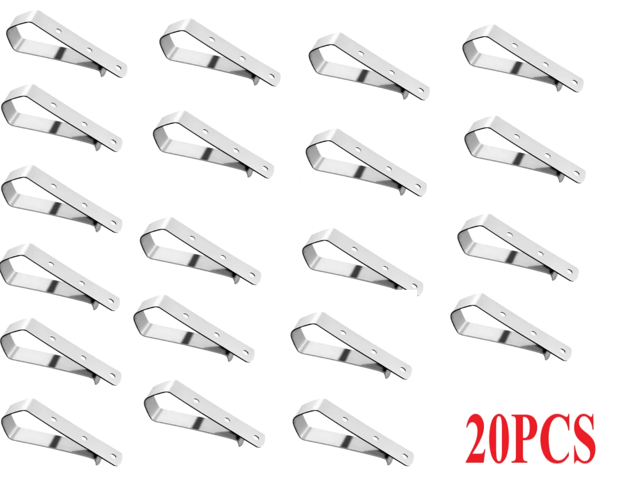 

20PCS Garage Door Opener Clip Remote Visor Clips Replacement Garage Opener Clip compatible with 893max 893lm 971LM