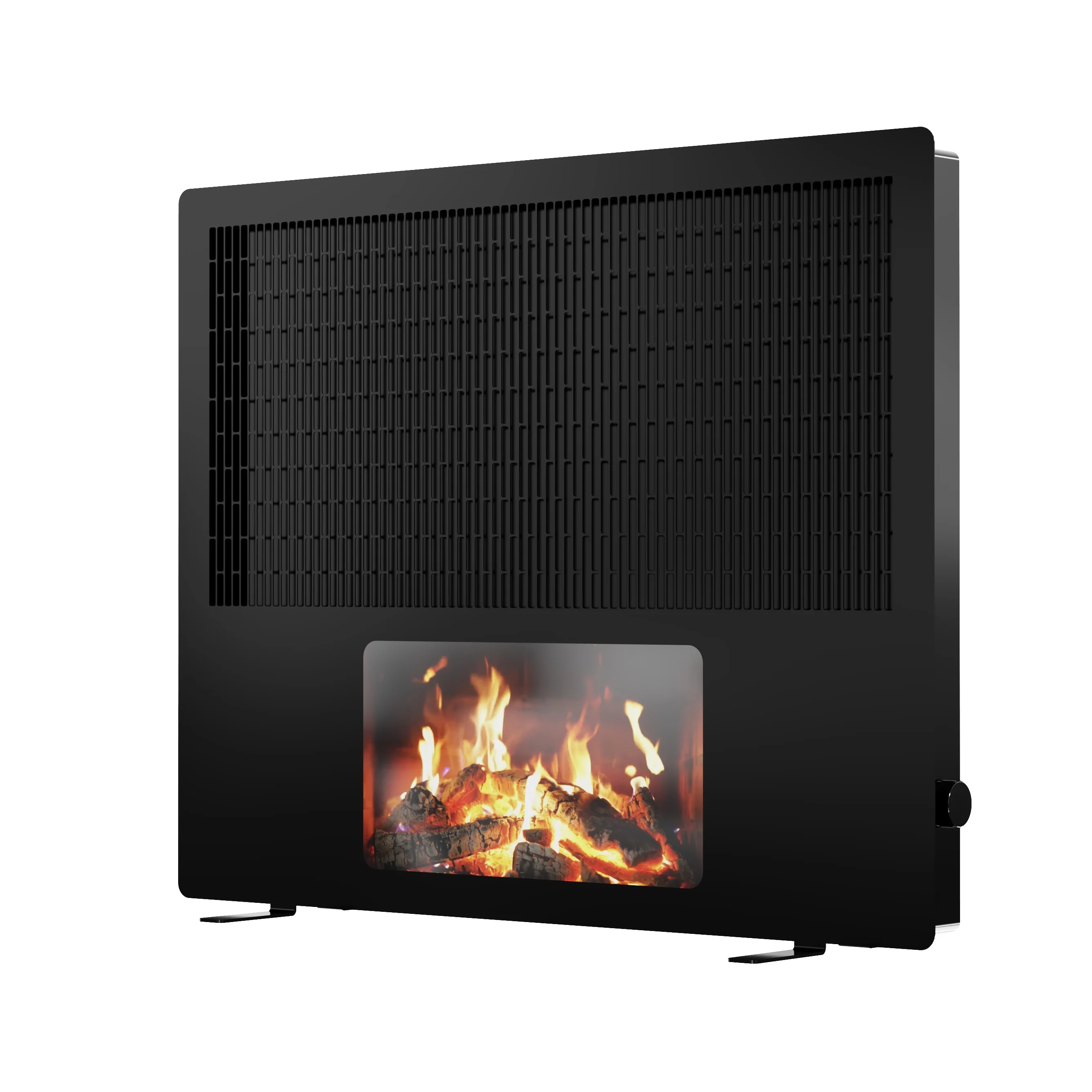 Electric Fireplace Infrared Heating Panel With Flame Display Winter Heater