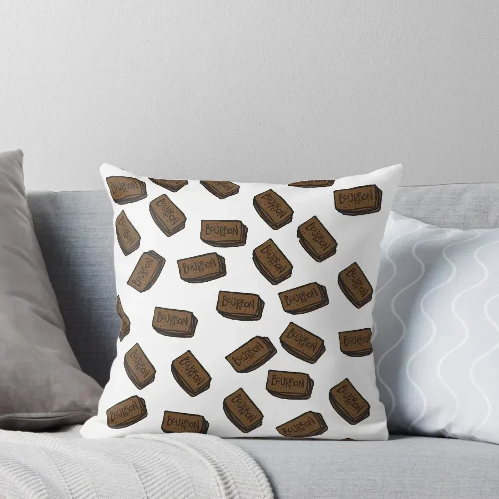 

Bourbons. The King Of The Biscuits. Throw Throw Pillow Cusions Cover Pillow Case Christmas pillow