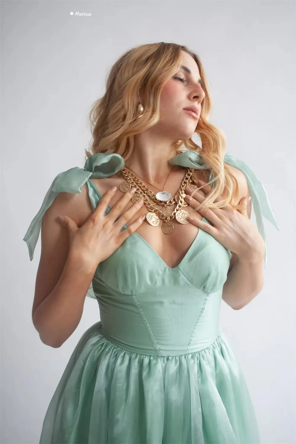 Marissa vestidos de coquetel com fenda lateral, linha a, para ocasiões especiais, vestido de baile, saia até o tornozelo, vestidos de ocasião sob medida, vestido de baile