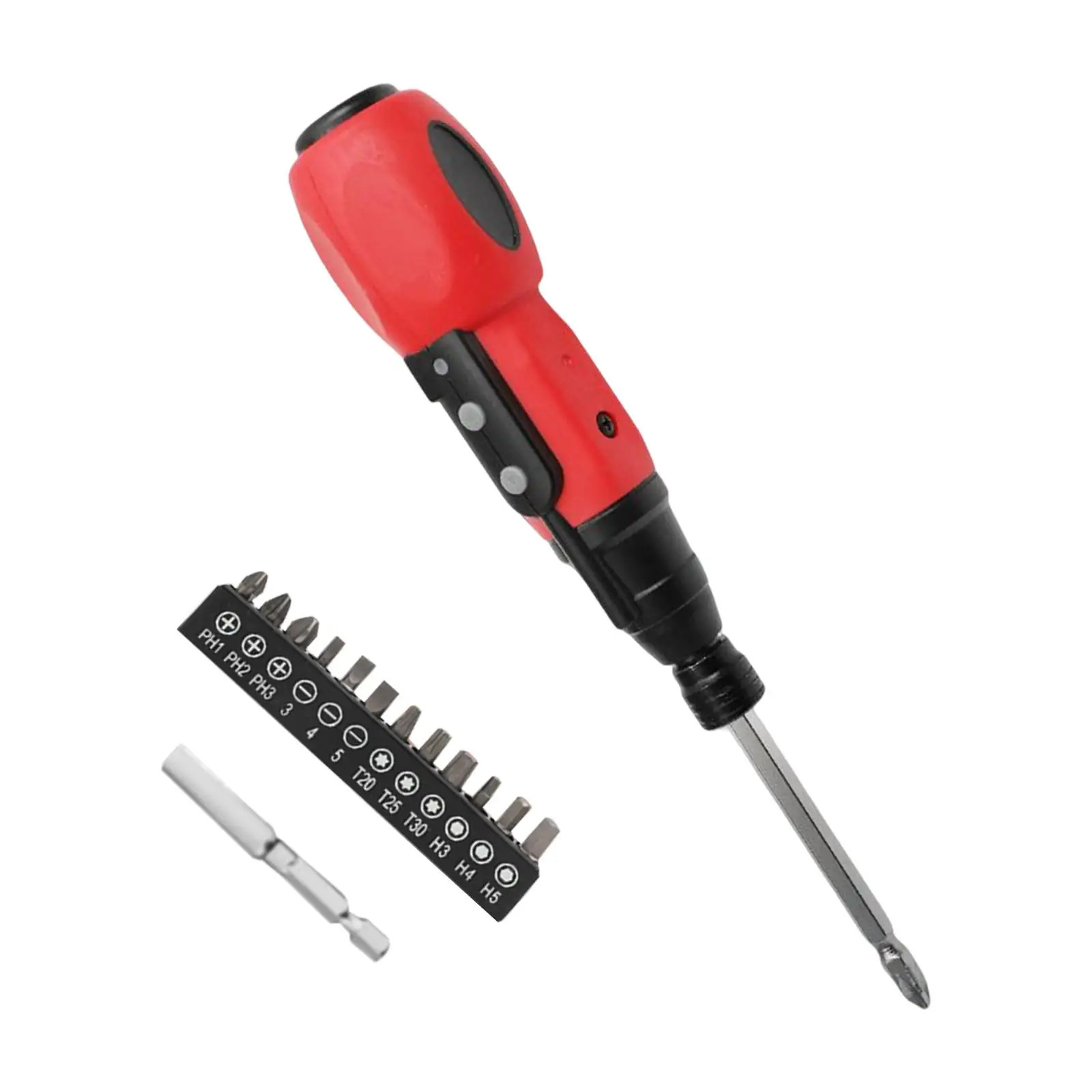 Imagem -02 - Chave de Fenda Elétrica Portátil Conjunto Ergonômico Lidar com a Energia Chave de Fenda Furadeira sem Fio com Luz para Reparos Instalação do Gabinete