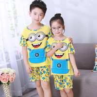 Baby Kids Pajamas Boys Cotton Clothes Pants Set Cartoon Sleepwear Kids Pajamas For Girls Toddler Baby Outfits Child Pyjama