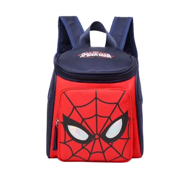 Marvel Series Spider-Man Kindergarten Cartoon Anime Backpack Holiday Gift for Men and Women 1-3 Years Old Fashionable Backpack