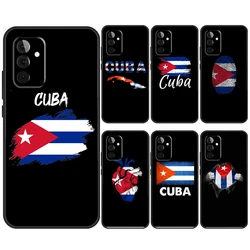 Cuba Flag Case For Samsung Galaxy A34 A54 A14 A13 A33 A53 A12 A32 A52 A71 A51 A25 A55 A35 A15 Cover