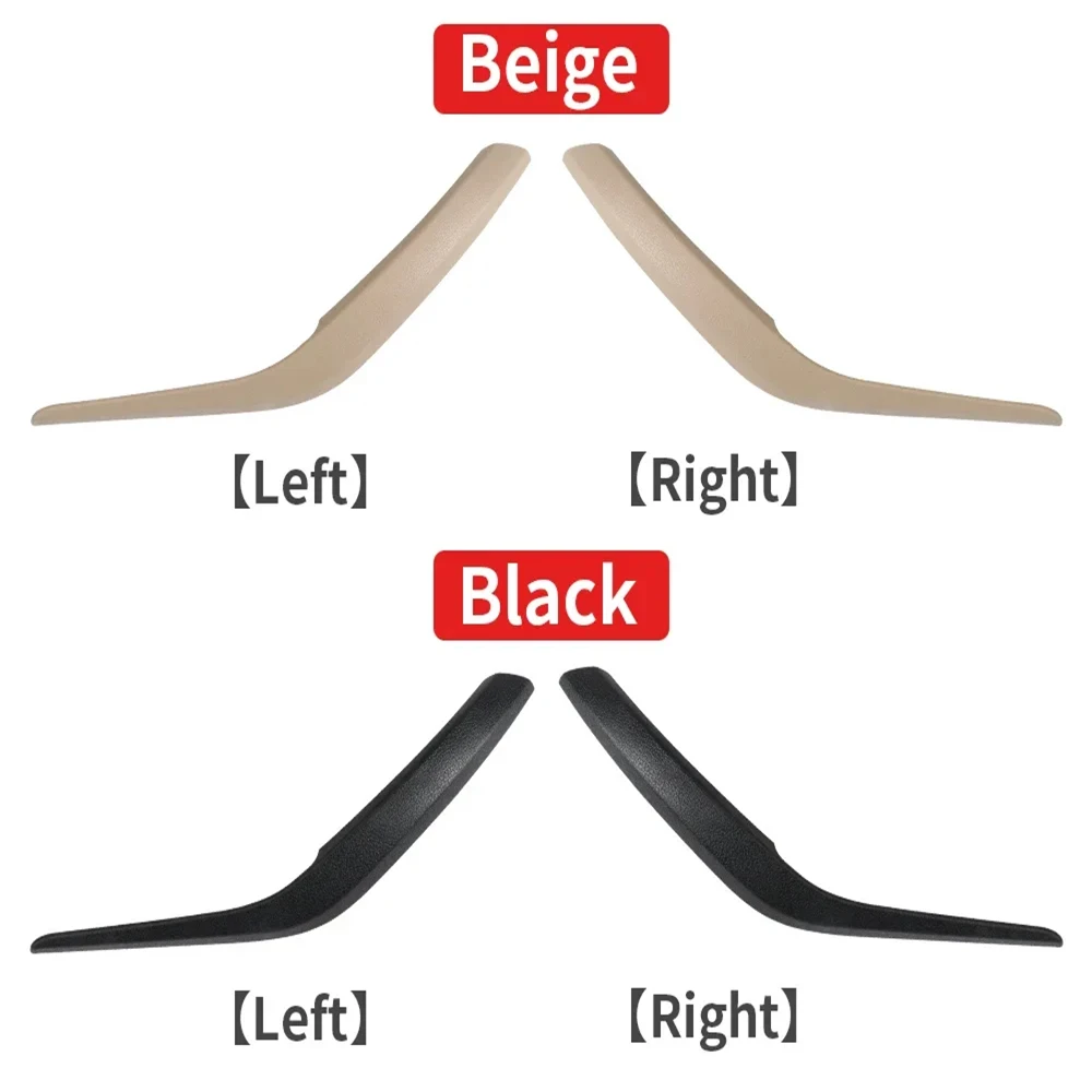 

​For BMW X1 E84 51412991775 Car Inner door Panel handle Left Right Cover Interior Door Armrest Pull Trim Cover Beige Black