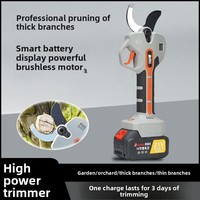 Pruning Shears Lithium Battery Scissors Fruit Tree Gardening Thick Branches Charging Portable Garden Shears