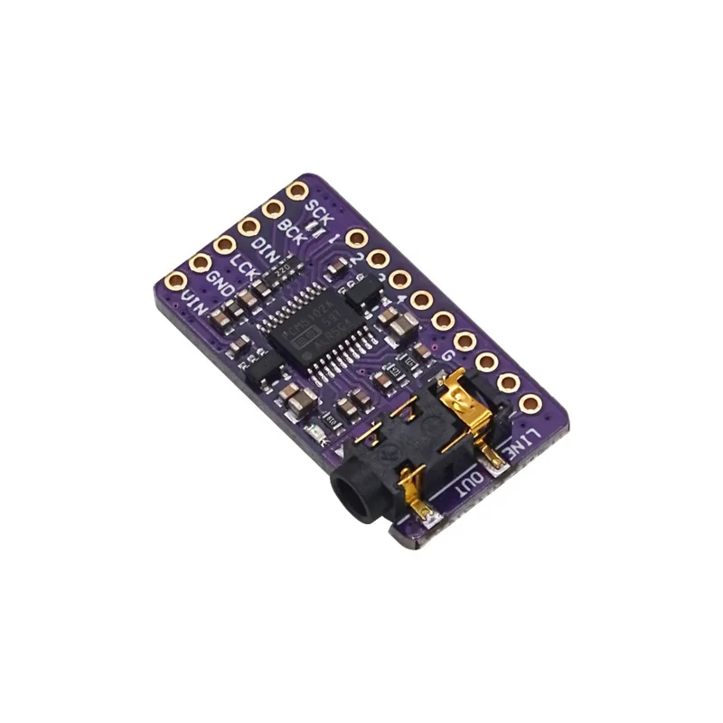 Interface I2S PCM5102A DAC Decoder GY-PCM5102 I2S Player Module For Raspberry Pi pHAT Format Board Digital PCM5102 Audio Board