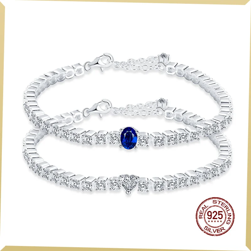 

Цепочка из серебра 925 пробы с фианитом и змеей