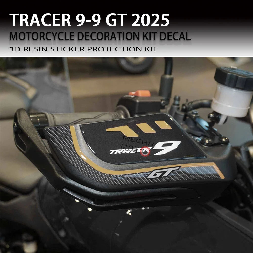 

Tracer 9 Motorcycle Handguard For Yamaha Tracer Protective Sticker Kit 9 GT 9GT 2025 3D Epoxy Protective Sticker