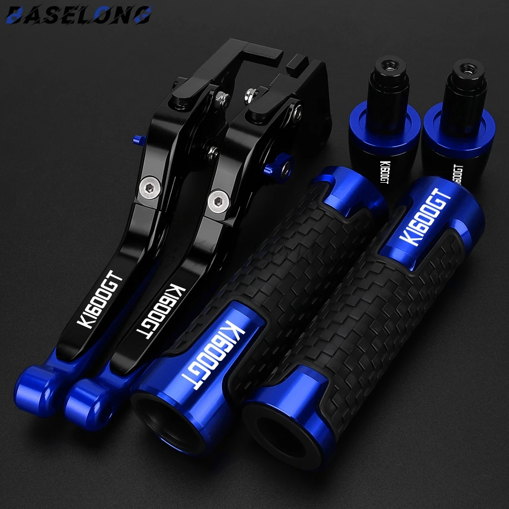 For BMW K1600GT K1600 GT K 1600GT 2014 2015 2016 Motorcycle Accessories Adjustable Clutch Brake Levers Handle Bar End Grips Caps