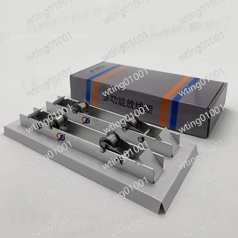for Aluminum Alloy Reel Driver with Magnetic Storage 150kg Load Capacity Portable Horizontal Fiber Optic Cable Seat Bracket