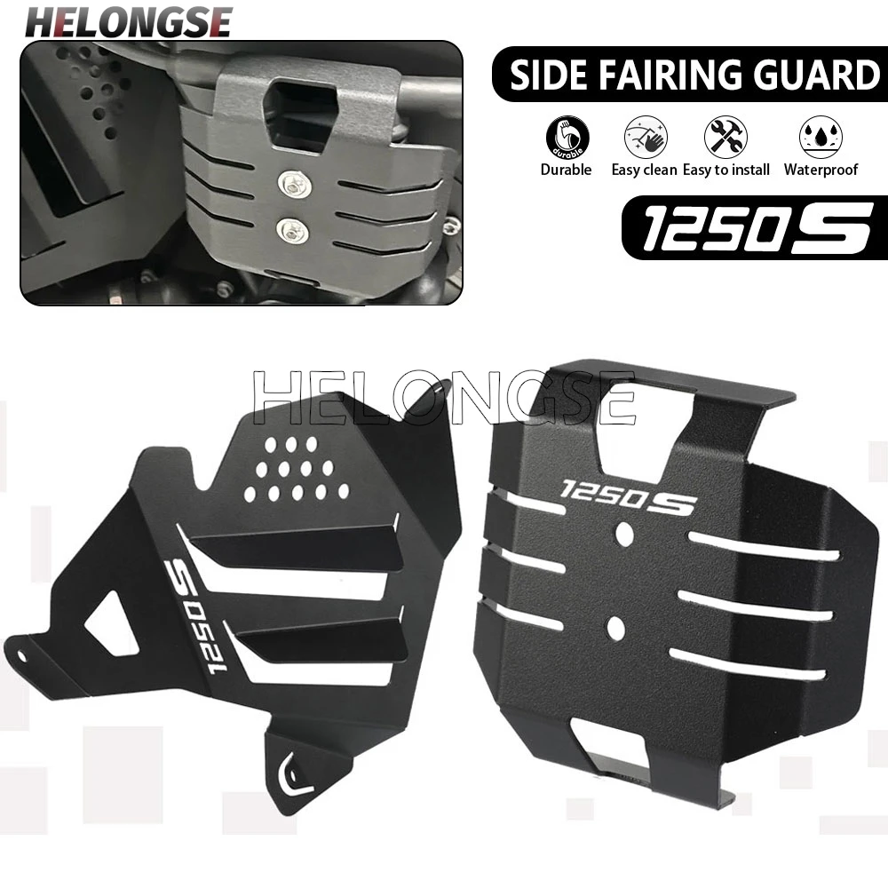 

For RA1250 PA1250 Pan America 1250 S Special 2021- 2025 2024 Left Side Fairing Radiator Guard Decorate Panel Engine Protector