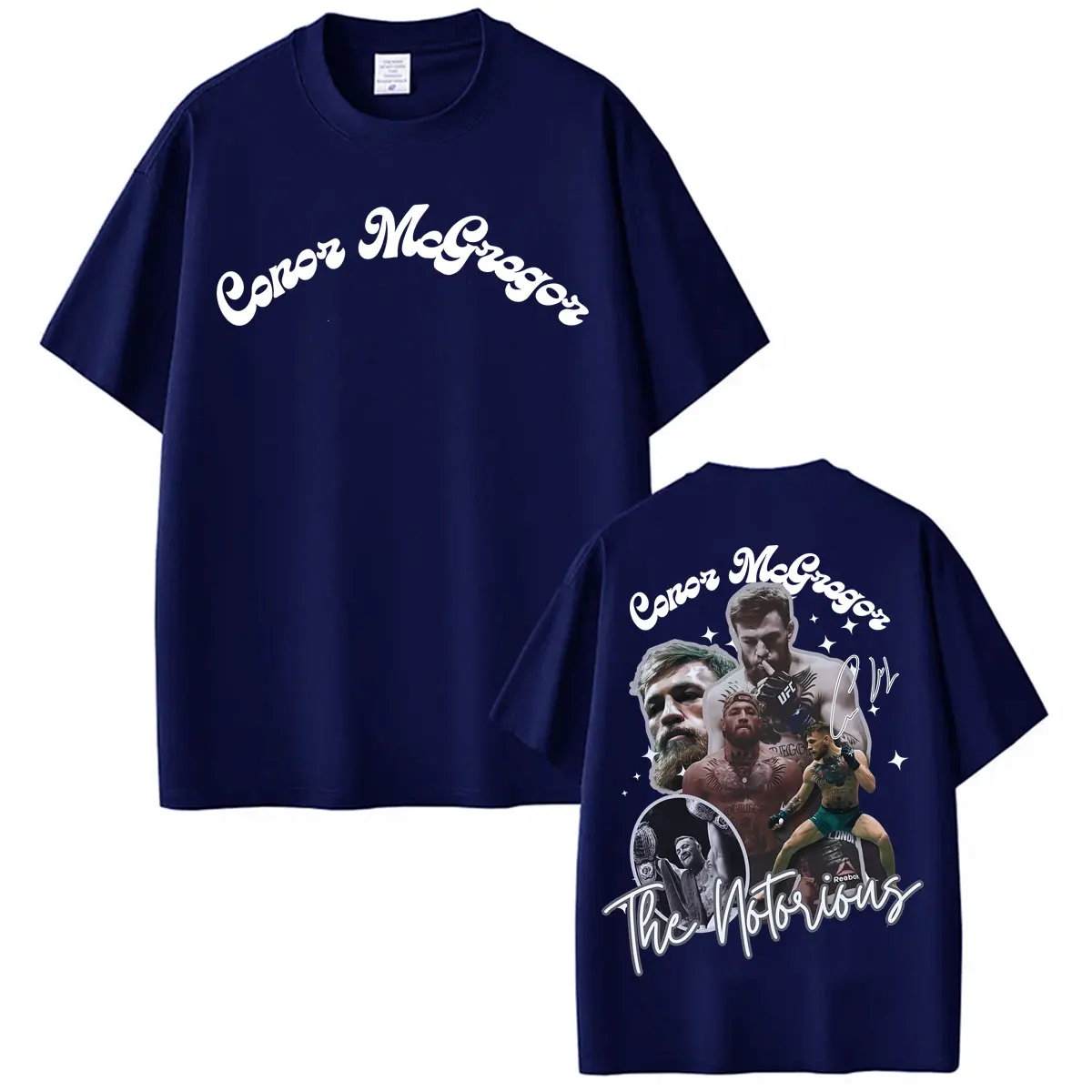 The Notorious Conor Mcgregor Vintage Style T Shirt Men's Women Harajuku Cool Classic T Shirts Summer Tops Cozy Oversized T-shirt