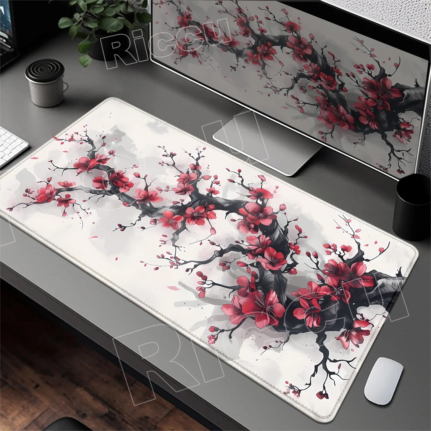 

New Arrival Pretty Sakura Mouse Pad Large Mousepads PC Gamer Mousepad Office Mice Mats Kawaii Desk Mat Rubber Keyboard Mats Gift