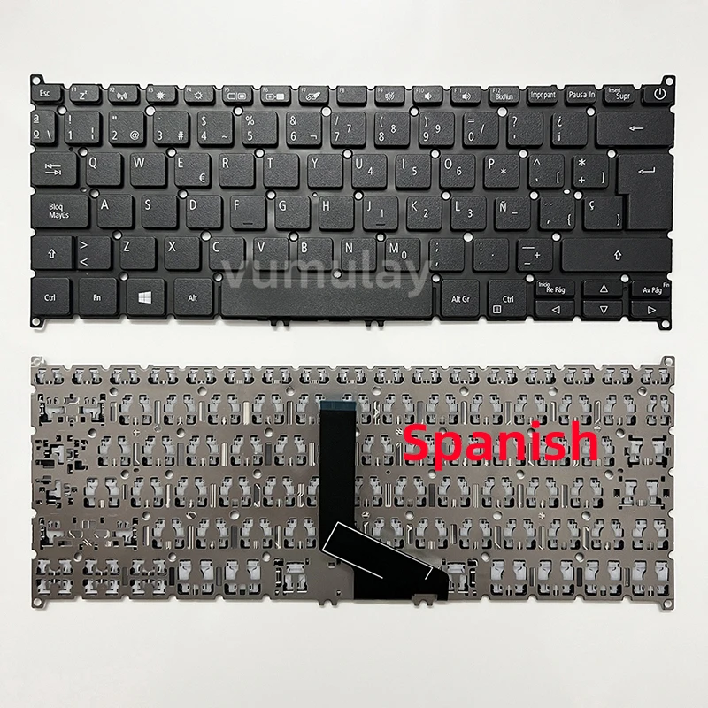 

SP/BR/FR/PO Keyboard for Acer Swift 3 SF314-42 SF314-57 SF314-57G SF314-59 Swift 5 SF514-52 SF514-52T SF514-54G SF514-54T N17W3