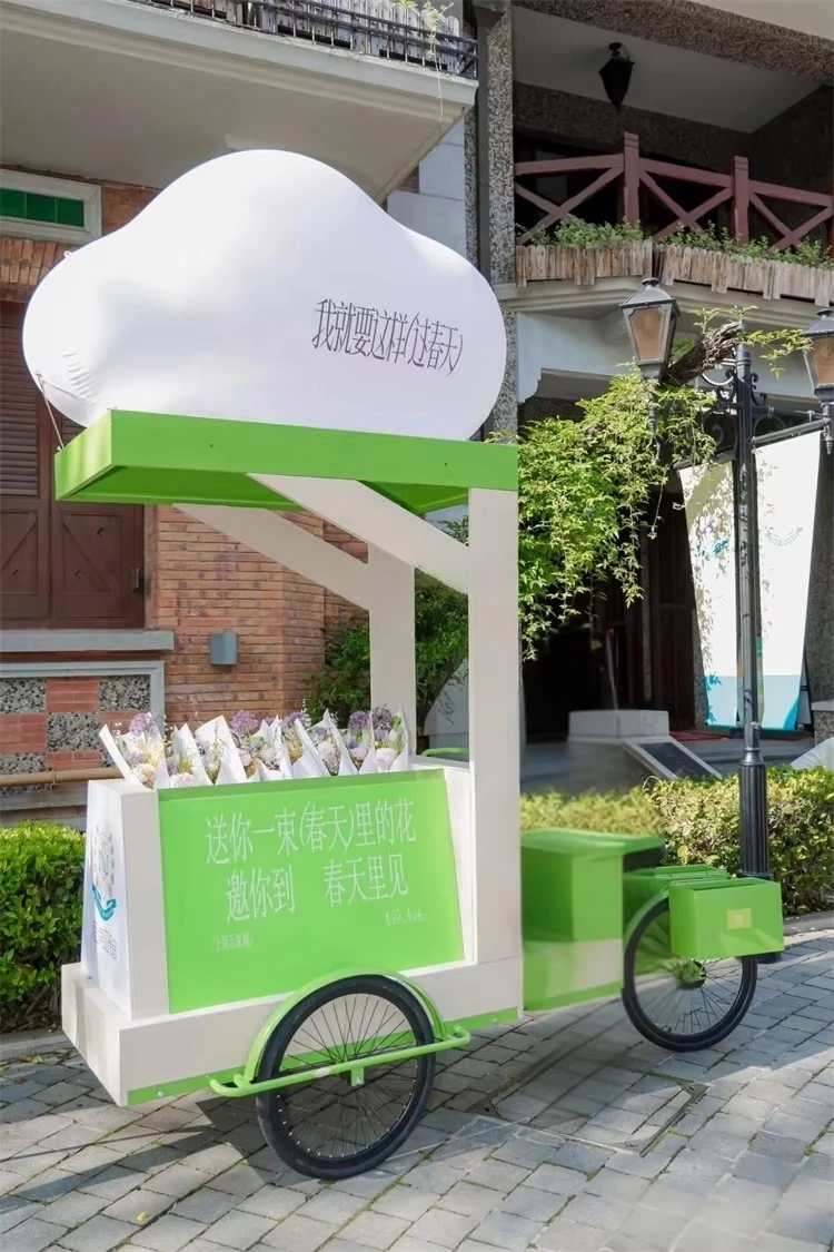 * New Mobile Vending Cart Outdoor Pop-Up Stall, Brand Activation & Promotional Float Cart
