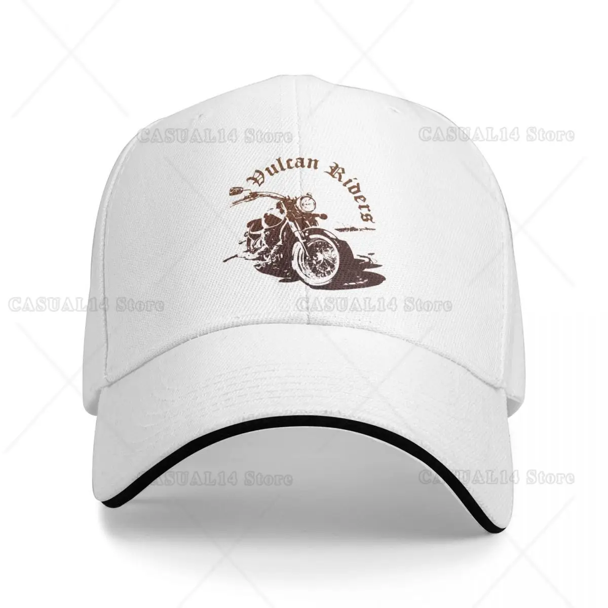 

Motorcycle Vintage Men Women Trucker Hat Hats Cap Fashion Outdoor Workouts Adjustable Fit Headwear