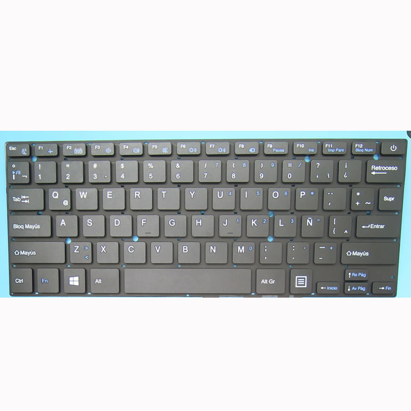 

US RU SP LA Layout for Atvio W1415a Mb30011007 Yj-961 MB27716023 laptop keyboard