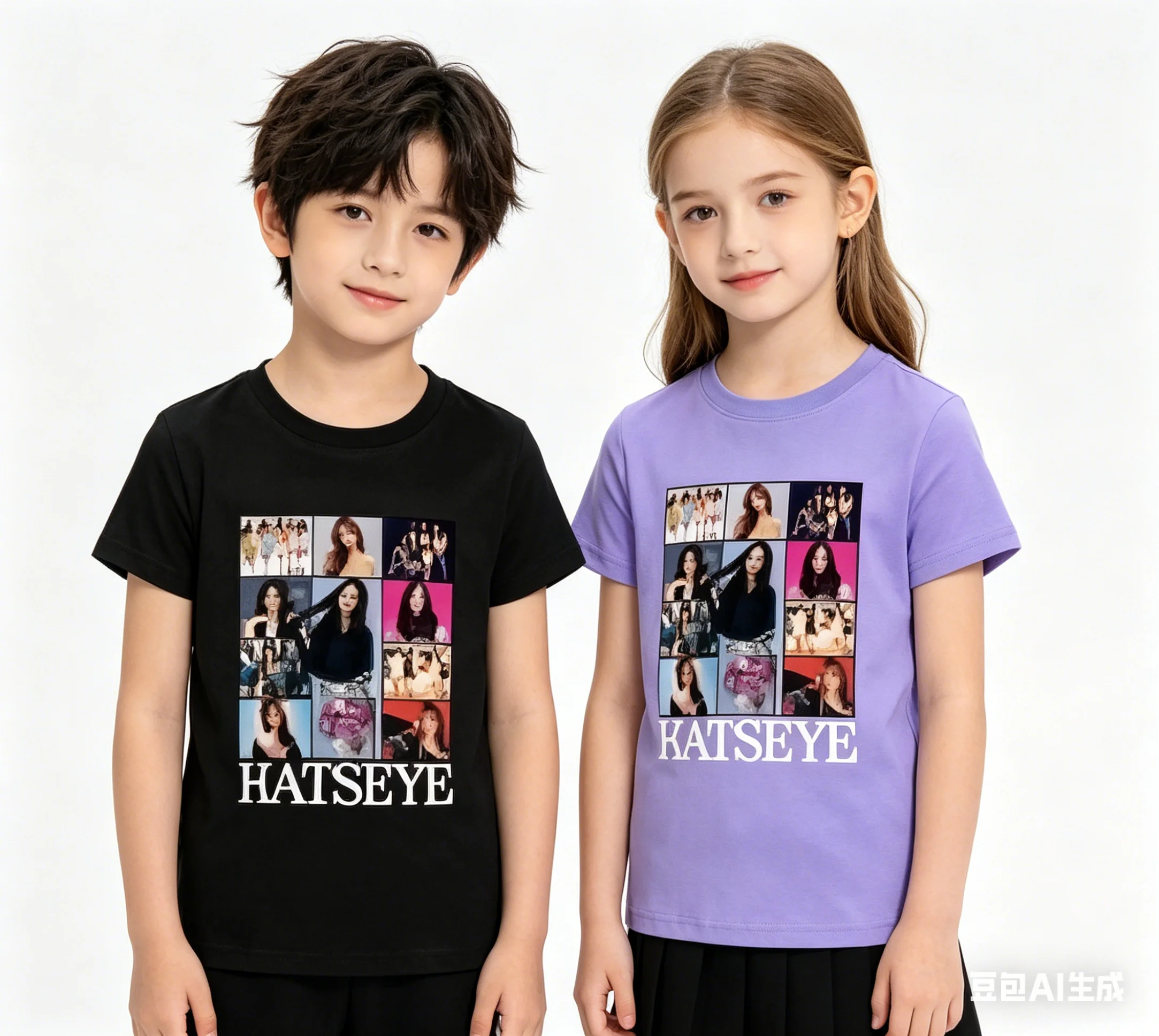 

Kpop Katseye Graphic T Shirt Kids 2026 Summer Fashion T-shirts Youth Girls Cotton Casual T-shirt Boys Short Sleeve Streetwear