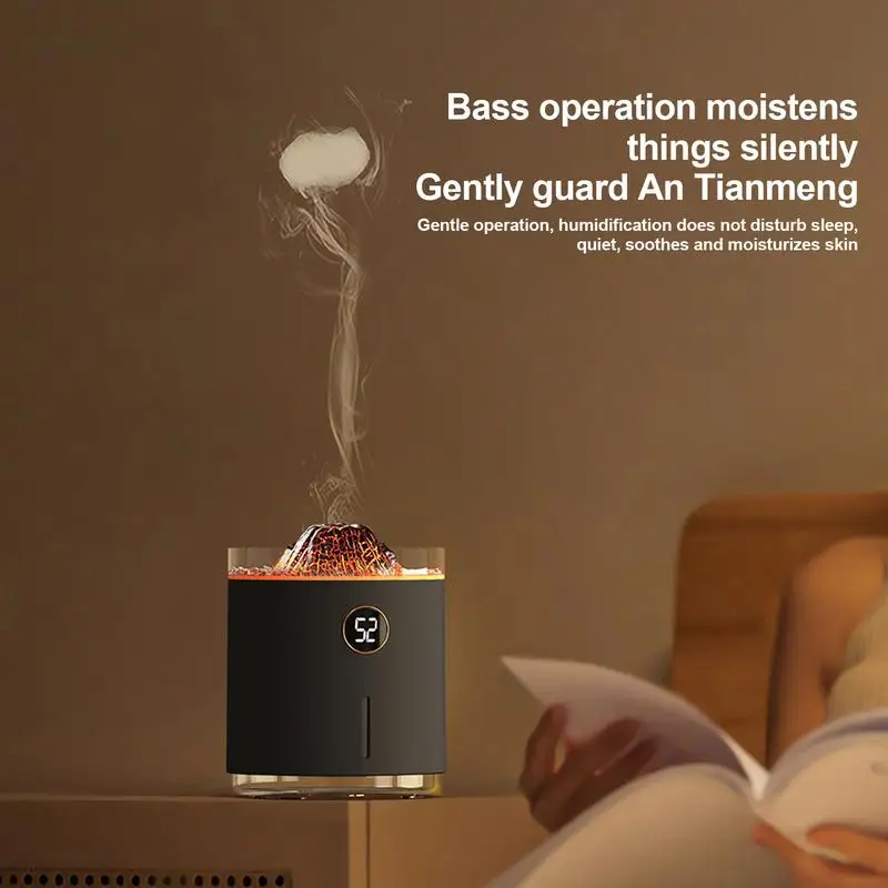350ml Bedroom Humidifier Mini Ultrasonic Humidifier USB Charging Diffuser Car Aroma Machine Office Air Atomizer For Large Room