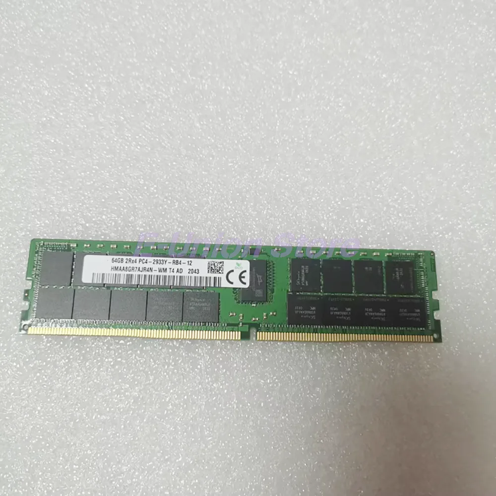 

Оперативная память HMAA8GR7AJR4N-WM 64 ГБ DDR4 2933 МГц 2RX4 для серверной памяти SK Hynix 2933 REG ECC