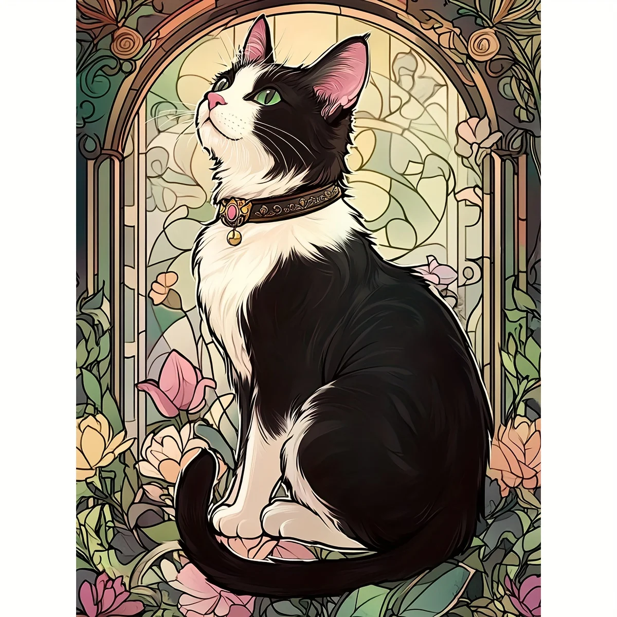 

500/1000pcs Adult Jigsaw Puzzle, Cat on the Sill, Puzzles for Gameroom Bedroom Livingroom Gift Challenging Game