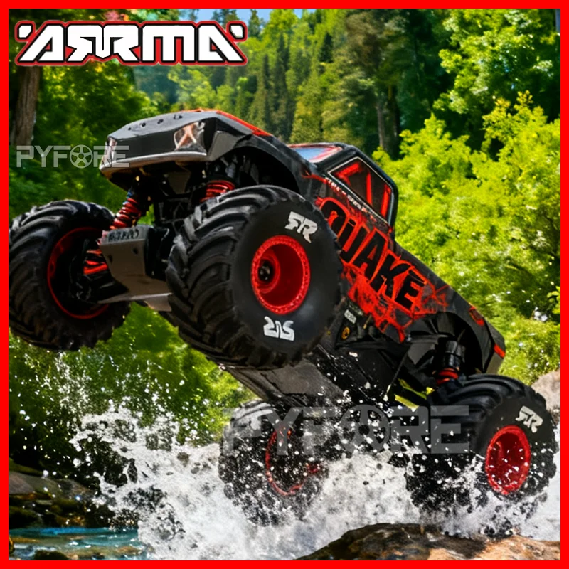 

ARRMA QUAKE GROM ARA2137 1/16 RC Electric Monster Truck - RTR Remote Control Model Car Toy for Adults Kids