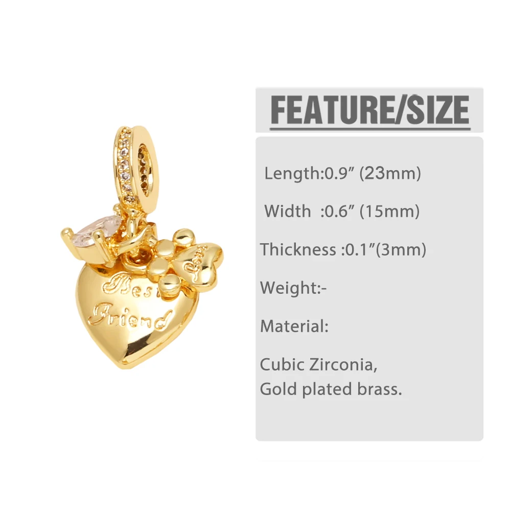 OCESRIO Passport Airplane Pendant for Necklaces Copper Gold Plated Hot Air Balloon Large Hole Jewelry Making Supplies pdtb766
