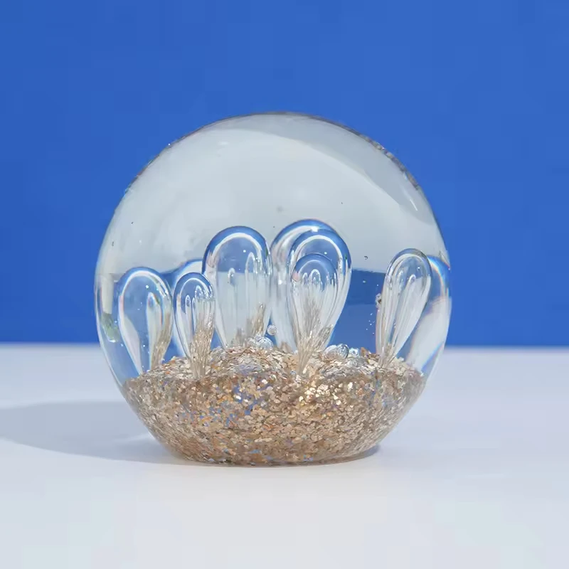 Christmas gift crystal ball 3D galaxy design desktop decoration birthday sale