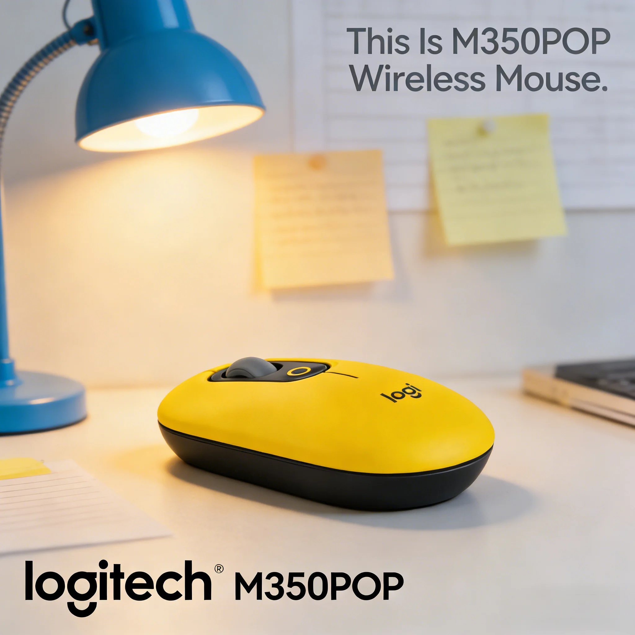 

Logitech M305POP Bluetooth Mouse 1xAA Battery Included in the Box