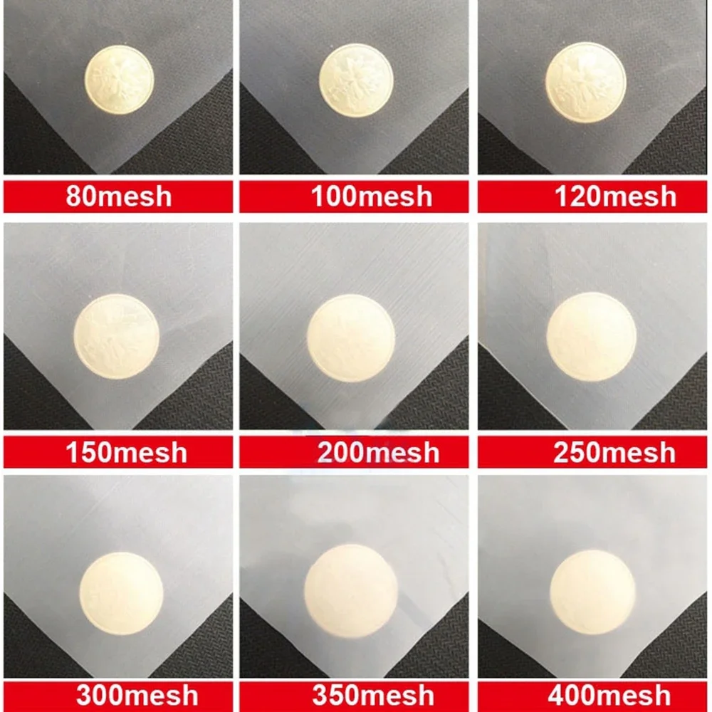 Food Grade Nylon Filter Net DIY Kitchen Oil Strainer 20-500 Mesh Micron Precision Wine Beer Brewing Fabric for Food & Beverage