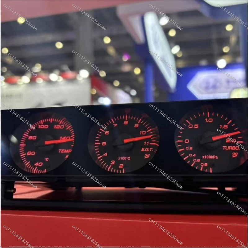 For Automobile Modification Instrument Water Temperature Oil Temperature Oil Pressure Turbine Pressure Thermometer