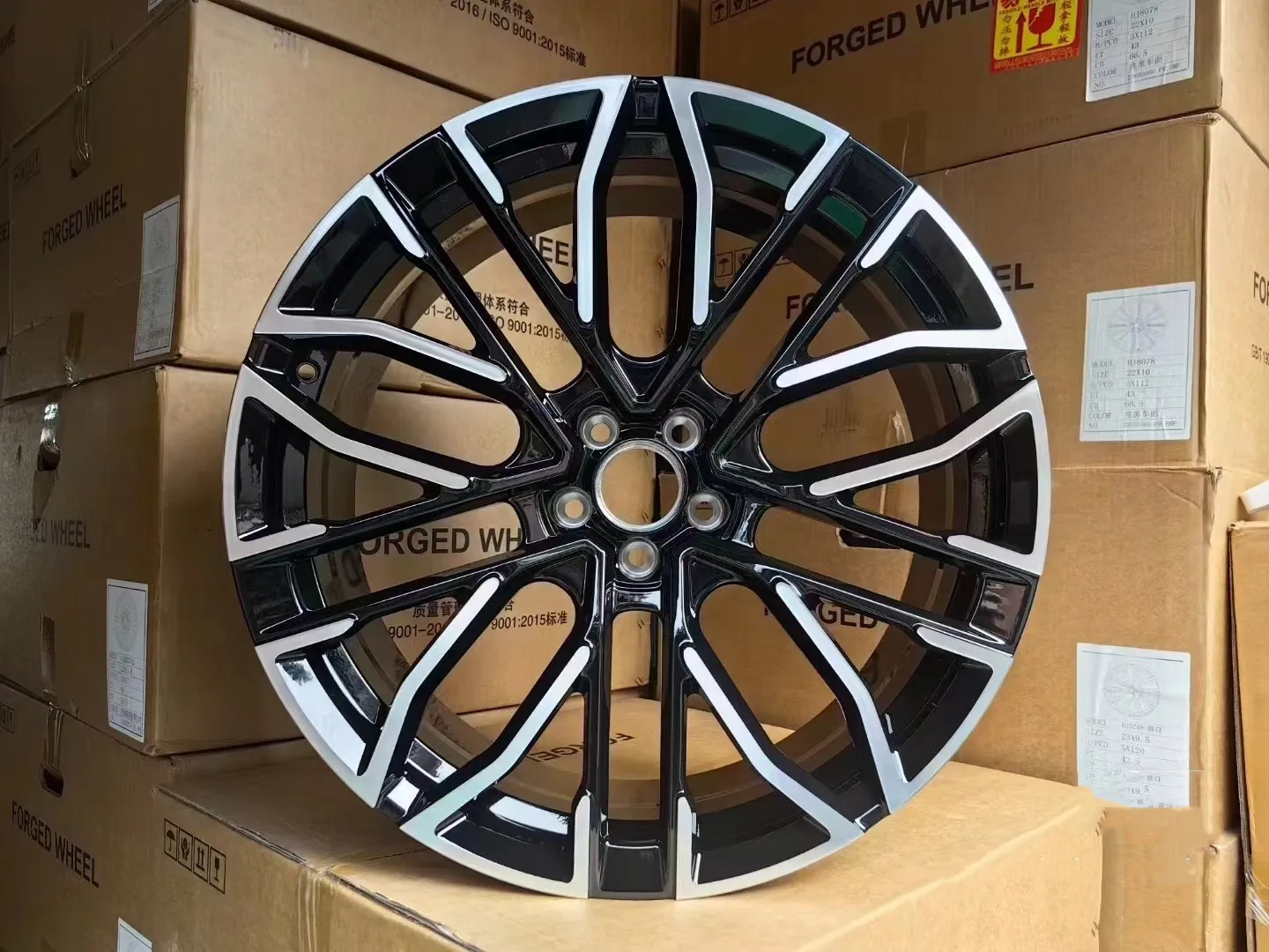 for Chrome plating forged monoblock aluminium alloy racing and passenger car wheels 5x108 22 inches for ZEEKR 001