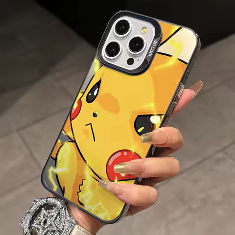 Anime Pokemons Gengars Pikachus Phone Case for Oppo A78 A74 A60 A58 A57 A38 A17 A3x Reno 13 12 11 F 10 8 7 Pro Plus 4G 5G Cover