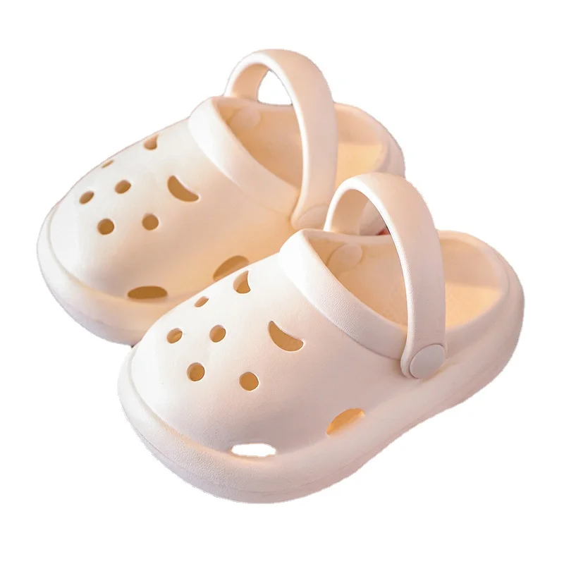 2023 Boys Girls Summer Kids Clogs Children\'s Hole Shoes Infant Indoor Slippers Non-Slip Beach Sandals Toddler Baby Home Shoes