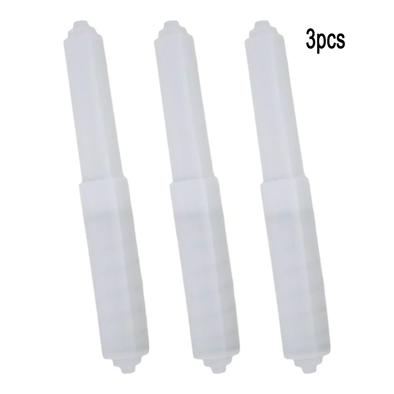 3 Pieces Spring Loaded Toilet Roll Spindle Insert Replacement Holders Adjustable Length From 106mm To 160mm For Bathroom