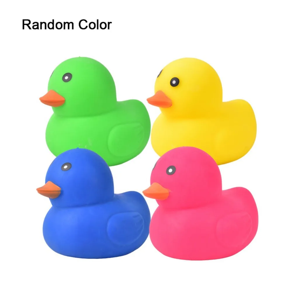 New Large Size Duck Stress Relief Toy Colorful Soft Material Squishy Duck Toy Giant Squeeze Design Slow Rising Toy For Adults