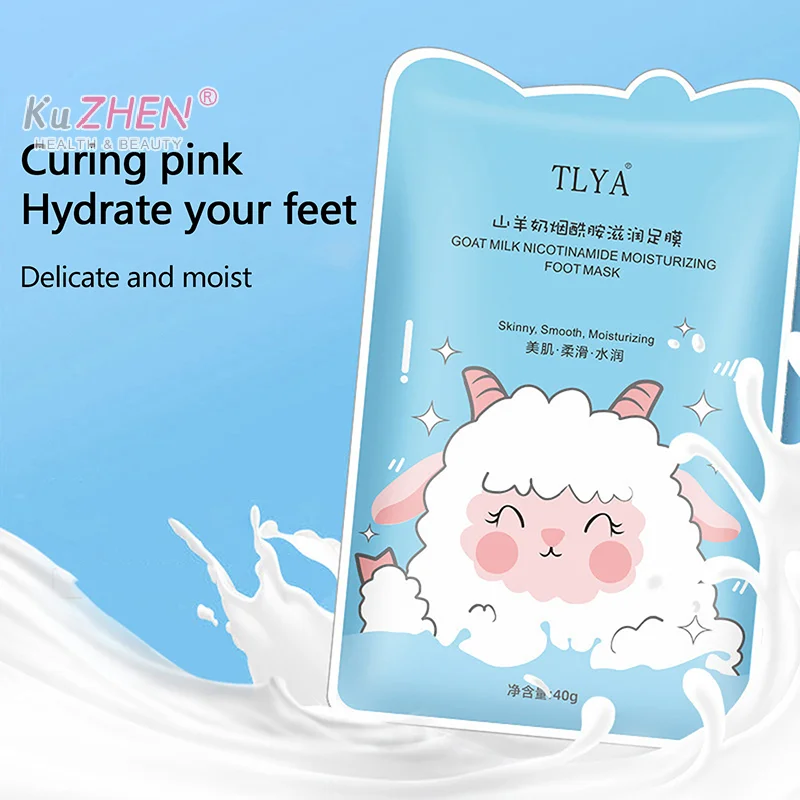 Foot Mask Anti Cracked Foot Peeling Dead Skin Callus Removal Exfoliating Moisturizing Whitening Spa Pedicure Socks Leg Feet Care