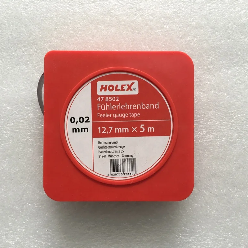 

Holex Voelermaat Shim Roll 12.7 Mm * 5 M 0,02 Mm 478502 0,02 Op Voorraad