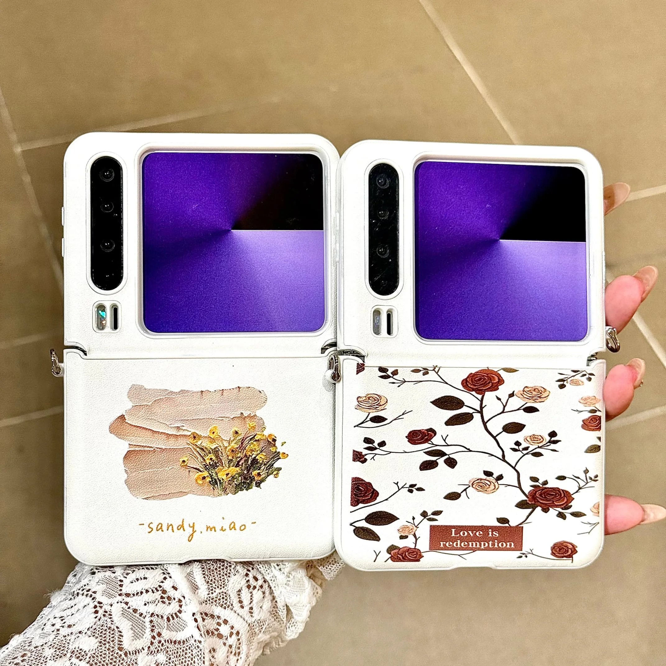 

Back Cover For Huawei Pura X Case Rose Yellow Flower Wristband Bracelet Chain Hard Pc Shockproof Phone Case