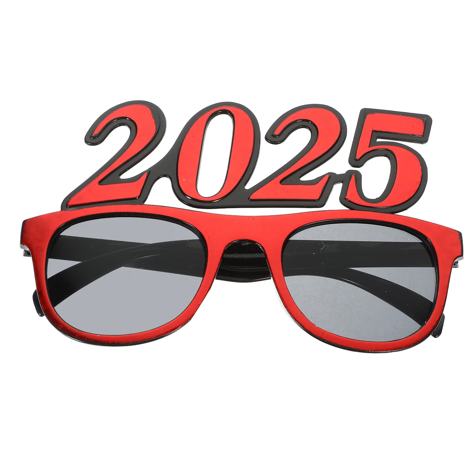 نظارات ممتعة للعام الجديد 2025، نظارات أرقام مريحة، تصميم مشرق لتزيين الحفلات لكشك الصور والاحتفالات #4