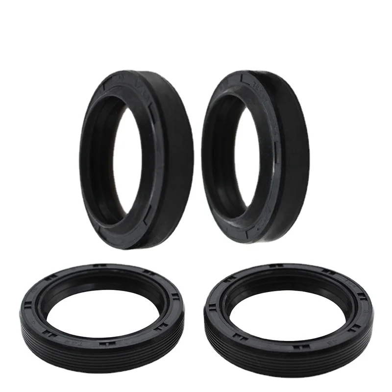 For BMW R1100 R1150R 1150GS RT R1200RT GS Front Shock Absorption Oil Seal Shock Absorption Dust Seal 2pcs