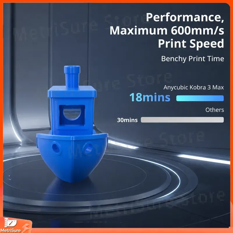 High Speed FDM 3D Printer Large Build Volume 500x420x420mm 600mm/s Fast Printing High Resolution PLA Filament DIY Kit Auto